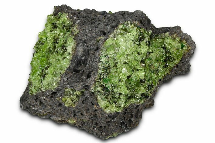 Peridot Crystals in Basalt - Arizona #368543